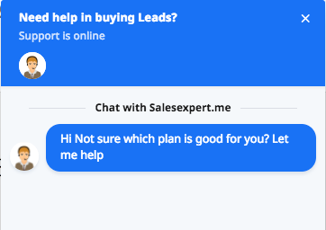 Chat with salesexpert.me