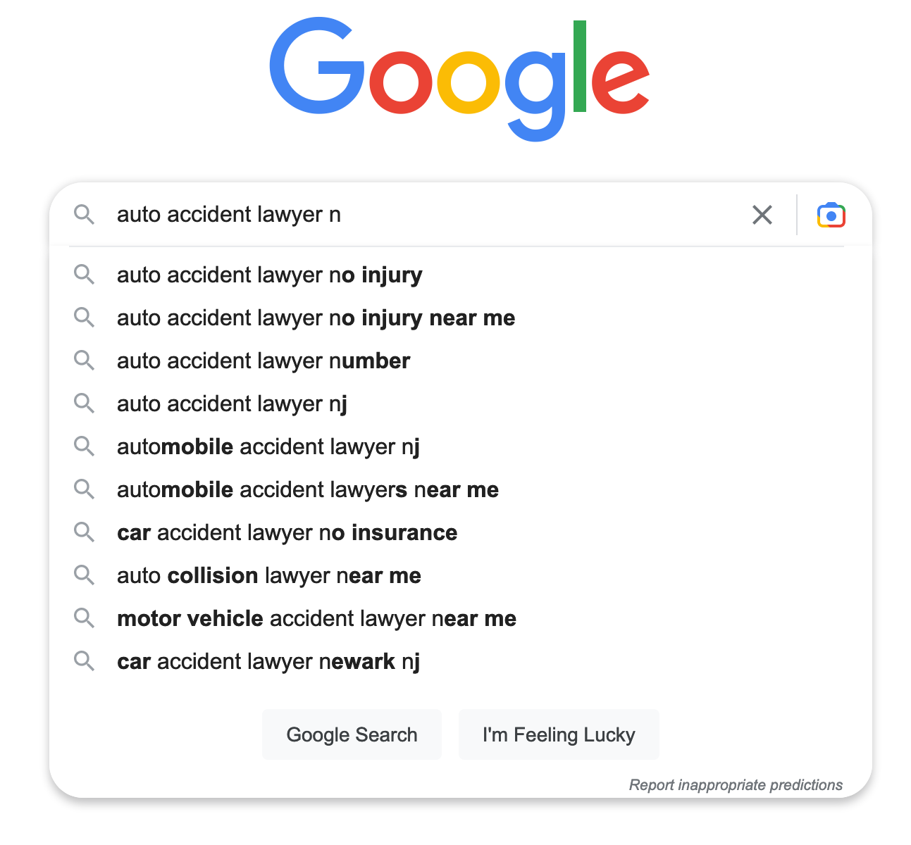 google advertising for lawyers