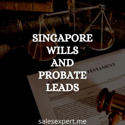 Singapore: Wills and estate leads