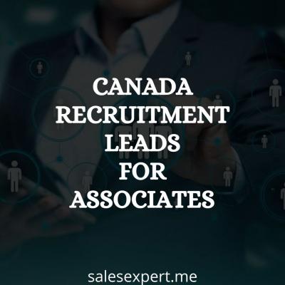 Canada: Recruitment leads for associates