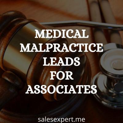 Medical malpractice leads for associates Medical malpractice leads for associates