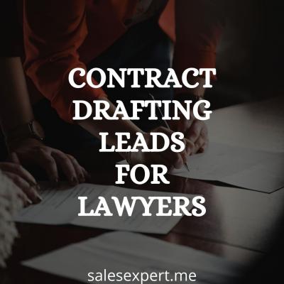 Contract drafting and review leads