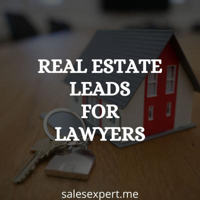 Real estate legal leads