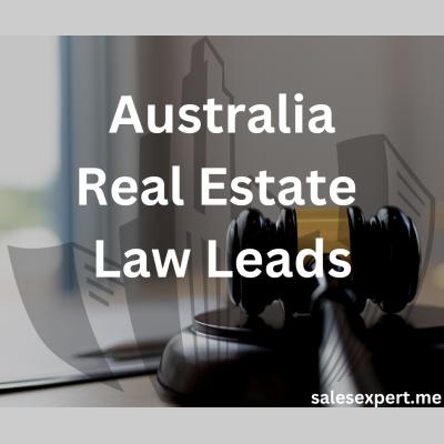 Australia Real Estate Law Leads