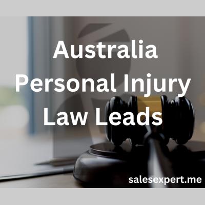 Australia Personal Injury Law Leads