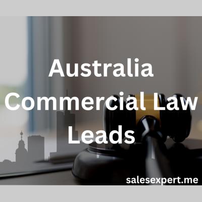 Australia Commercial Law Leads