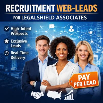 US: Recruitment web-leads for LegalShield associates