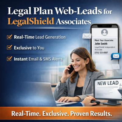 US: Legal plan web-leads for LegalShield associates