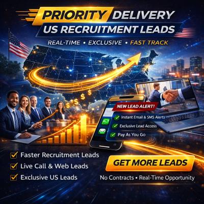 Priority delivery: US recruitment leads