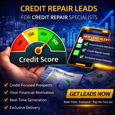 US: Credit repair leads