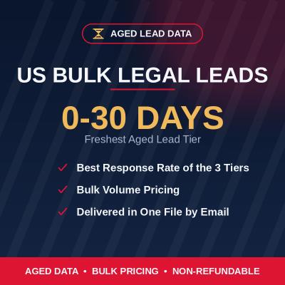 US Bulk Leads  (0-30 DAYS)