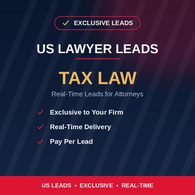 US: Tax Law Leads